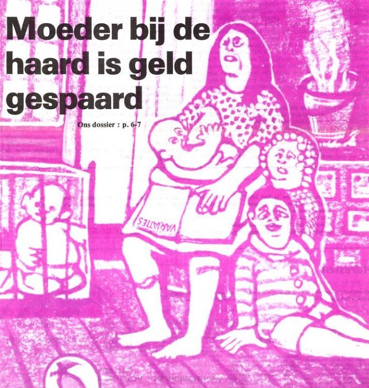 Afbeelding op de kaft van Schoppenvrouw, 5de jaargang, 1983, nr. 27 (collectie AVG-Carhif)